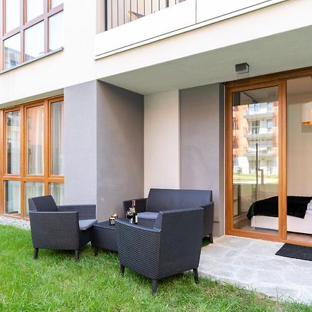 New Apartment, Private Patio クラクフ エクステリア 写真